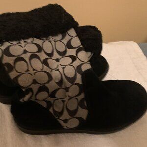 "KALLY" Coach Sherling boots